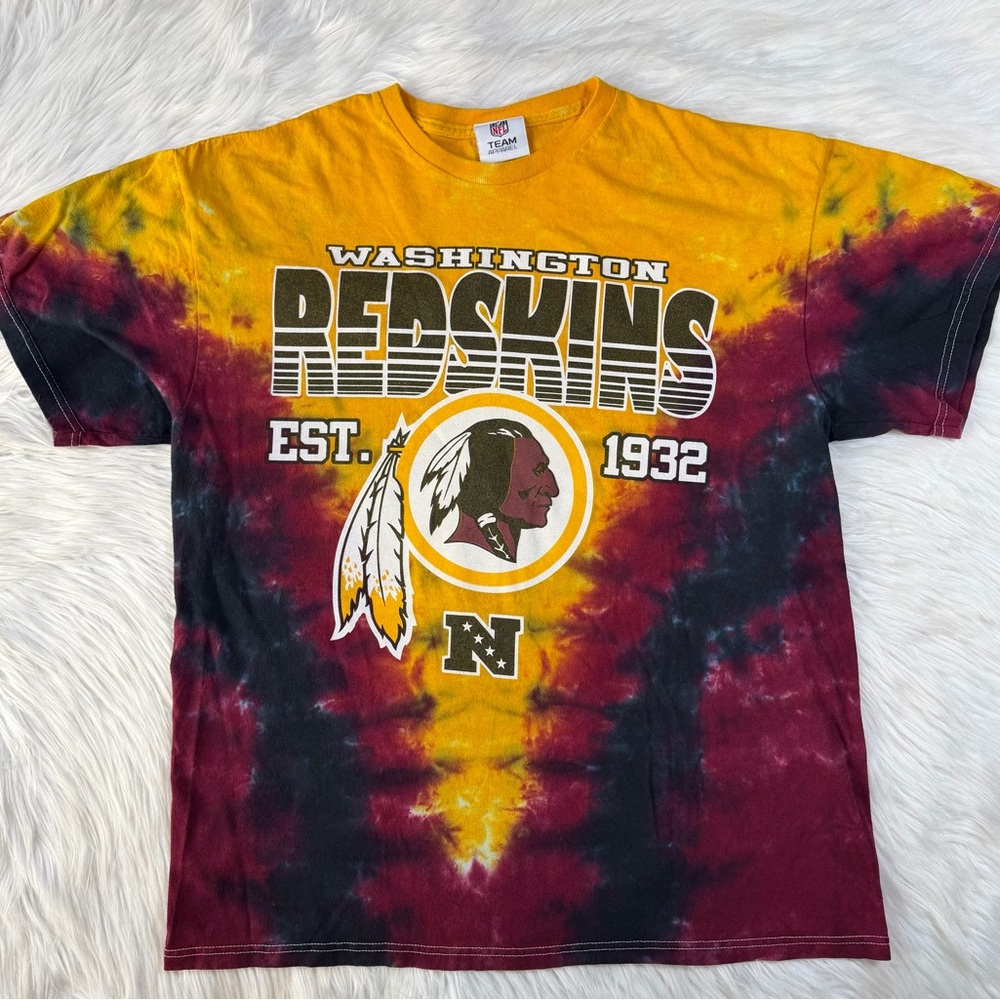 Washington Redskins (Commanders) Tie-Dye T-Shirt